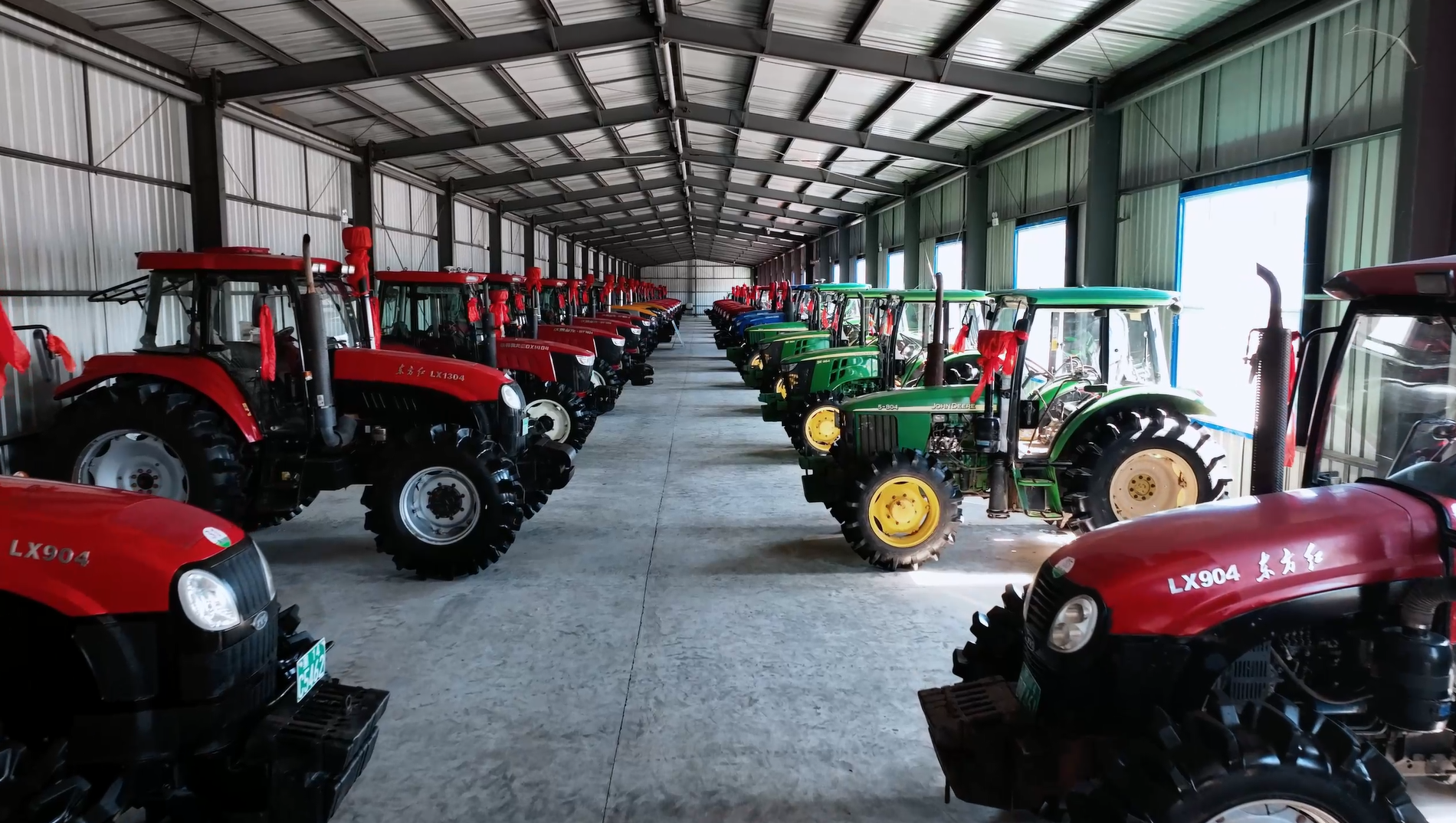 让大国粮仓插上科技翅膀创业农场有限公司全力提升农机标准化管理水平